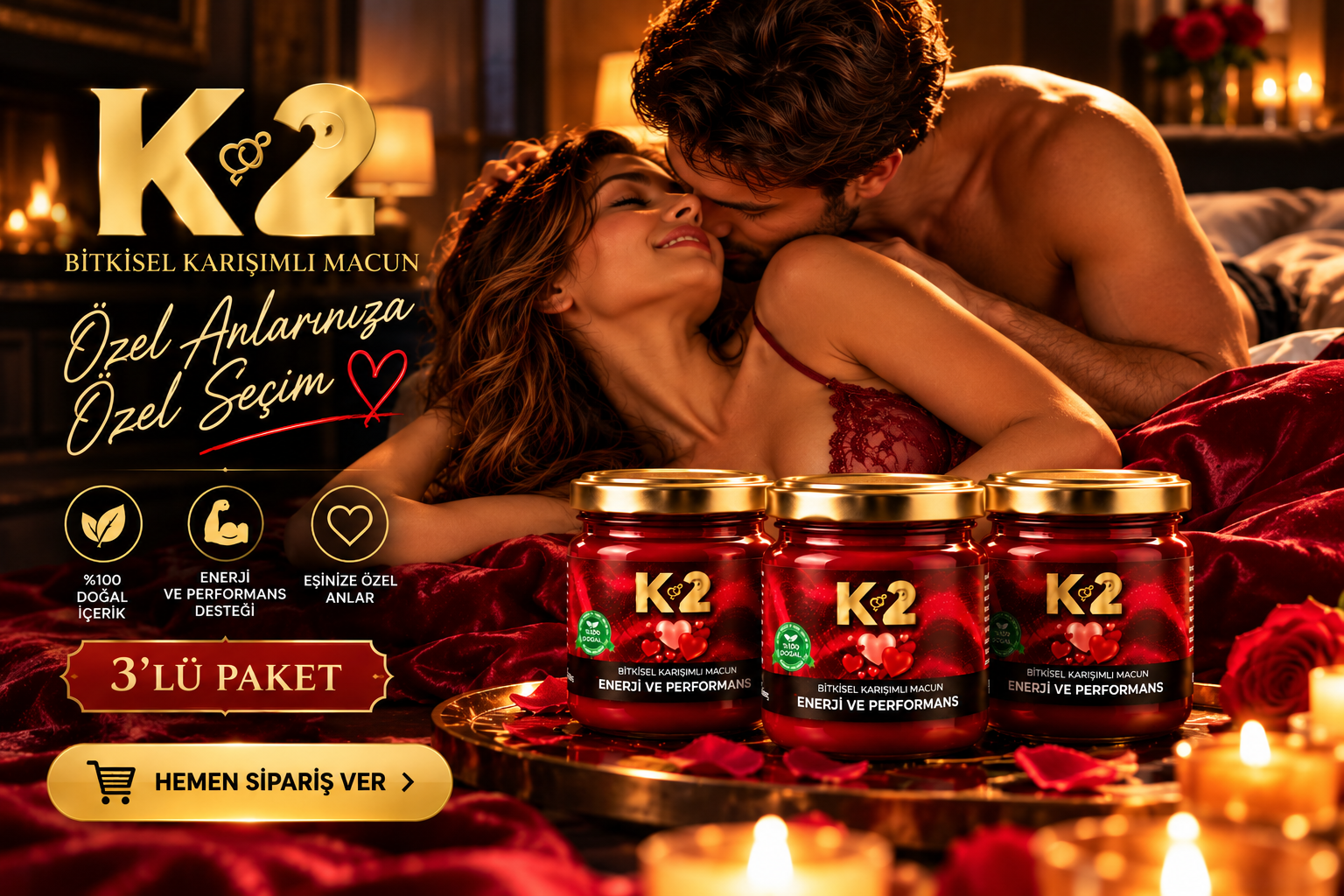 3’lü Gold Paket reklam afişi