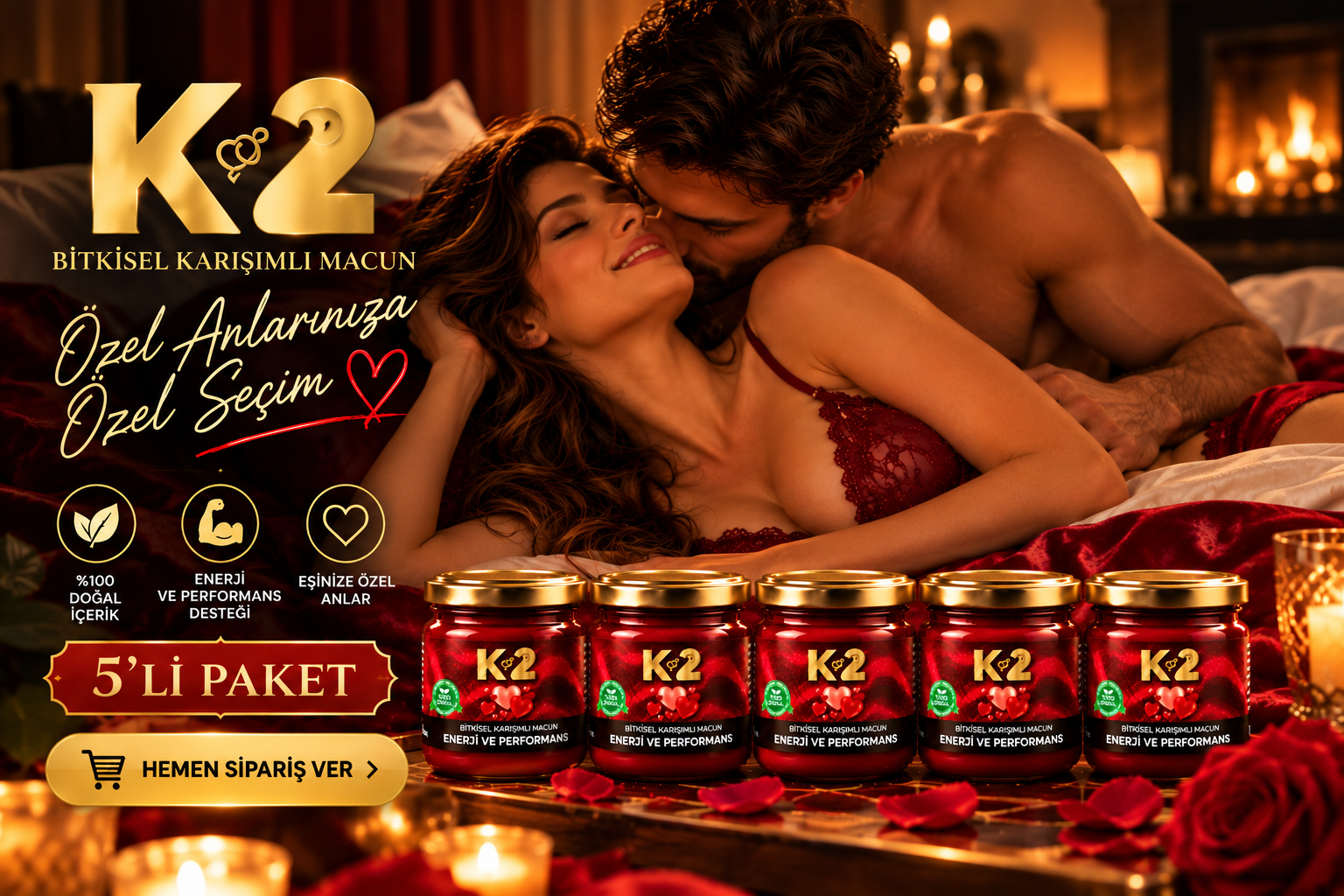 5’li Gold Paket reklam afişi